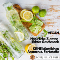 Xzens RASPBERRY / THYME | natural infused premium sirup | Bar Mix Essenz