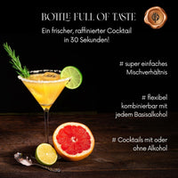 Xzens X³-TASTE (3-Pack) SUMMER LOVE | natural infused premium sirup | Bar Mix Essenz