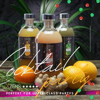 Xzens RASPBERRY / THYME | natural infused premium sirup | Bar Mix Essenz