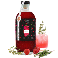 Xzens RASPBERRY / THYME | natural infused premium sirup | Bar Mix Essenz